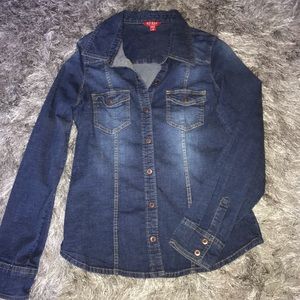 Guess Denim Button Down.
